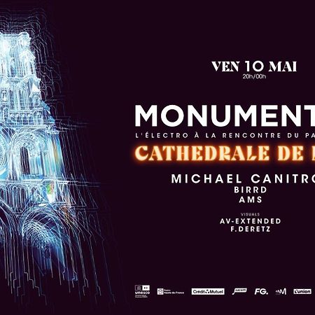 Studio Vue Cathedrale Laon Extérieur photo